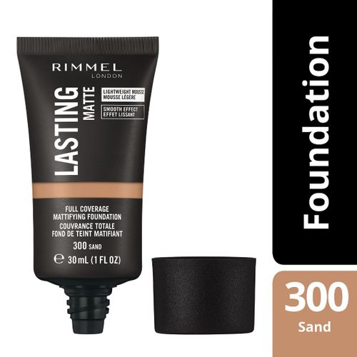 Rimmel Lasting Matte tekući puder 300 sand slika 1