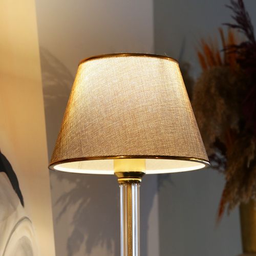 Opviq Stolna lampa METAL  bež, 100% PVC- metal, visina 45 cm,  22  x 14cm, duljina kabla 150 cm, E27 60 W, AYD-2982 slika 3