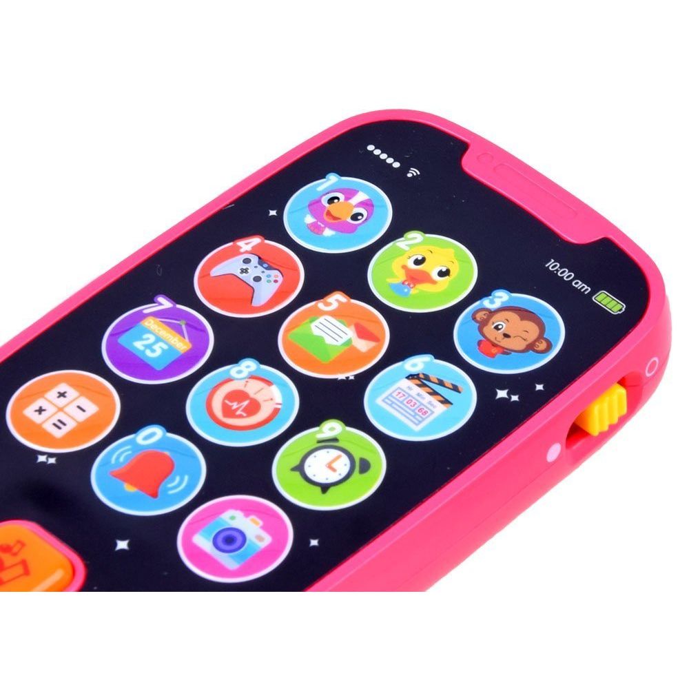 Interaktivni baby smartphone roza slika 4