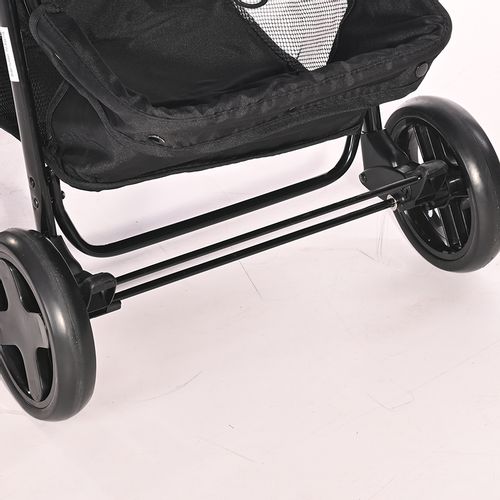 LORELLI MARTINA Kolica sa Zimskom Navlakom za Noge Black/Silver Blue (6mj+) - (do 15kg/96cm) slika 10