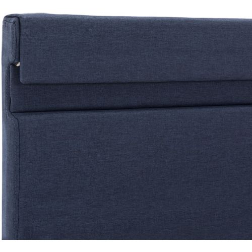 Okvir za krevet od tkanine s LED svjetlom plavi 180x200 cm slika 7