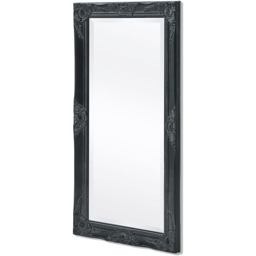 Zidno ogledalo Barokni stil 100x50 cm Crno slika 30
