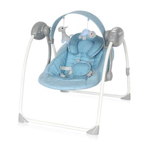 Lorelli Električna ljuljačka za bebe Portofino, Cameo Blue