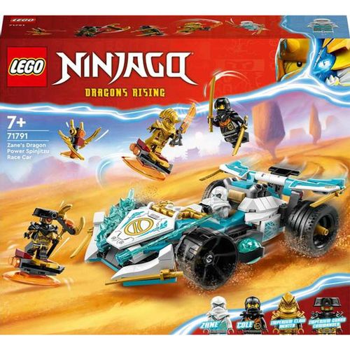 Lego Ninjago 71791: Spinjitzu Trkaći Auto - Moć Zaneovog Zmaja slika 1