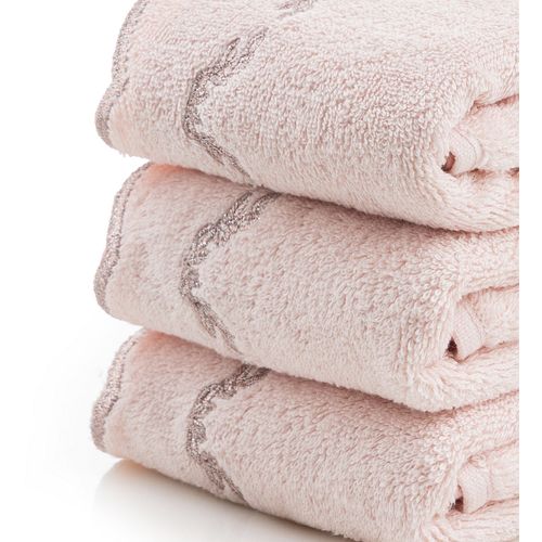 L'essential Maison Norena - Powder Powder Wash Towel Set (3 Pieces) slika 3