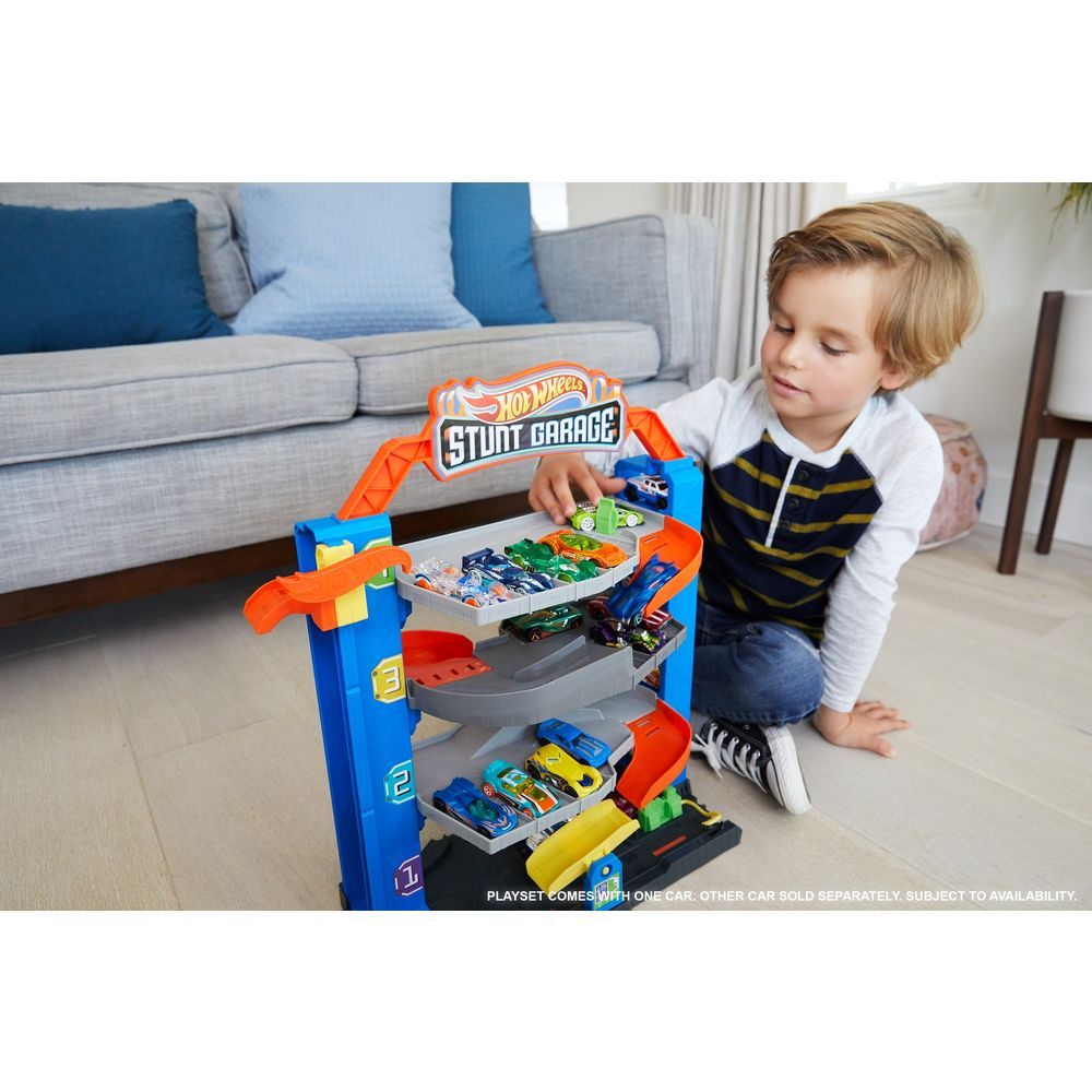 Hot Wheels City Stunt Garaža za autiće slika 6