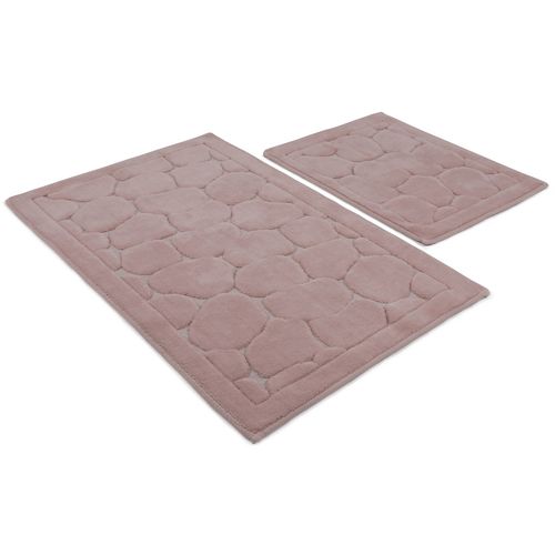 Parma - Powder Multicolor Bathmat Set (2 Pieces) slika 1