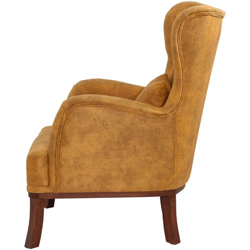 Marta - Yellow Yellow Wing Chair slika 5