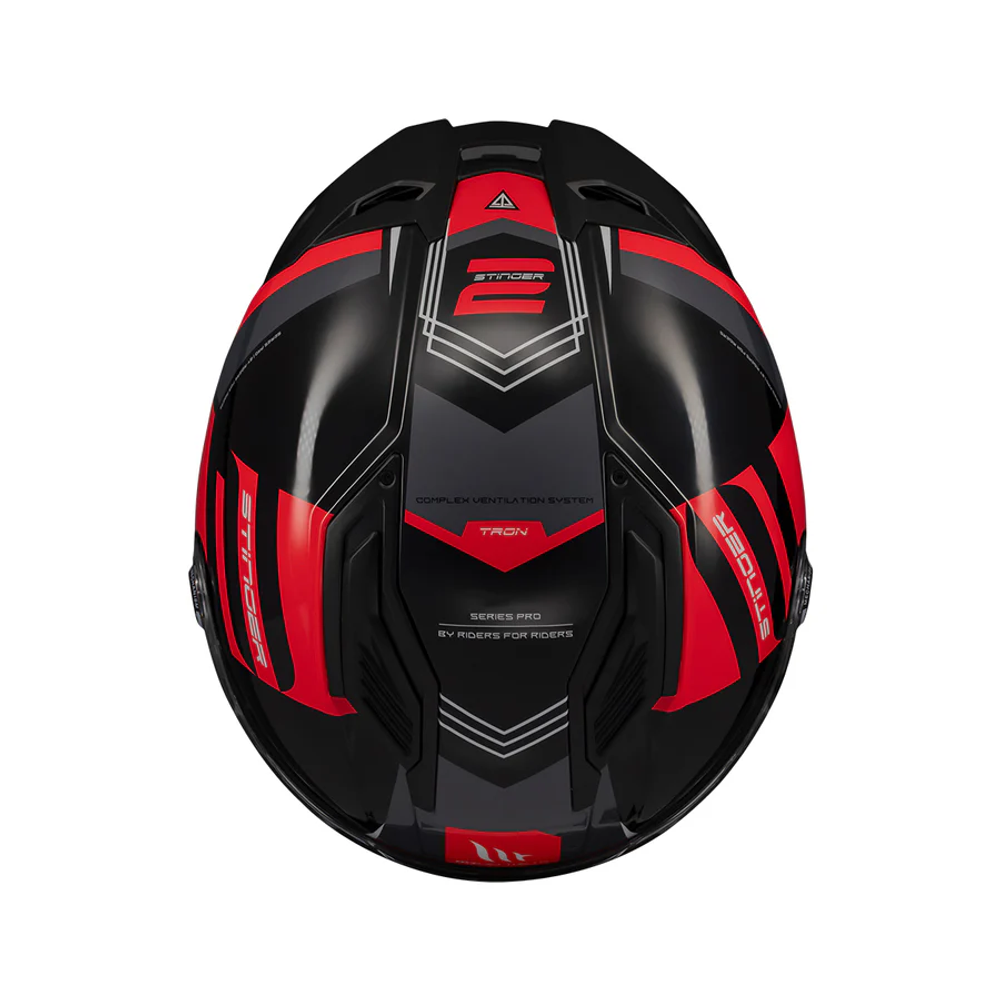 MT Helmets vizir za moto kacigu Stinger 2 Tron B15 Gloss slika 2