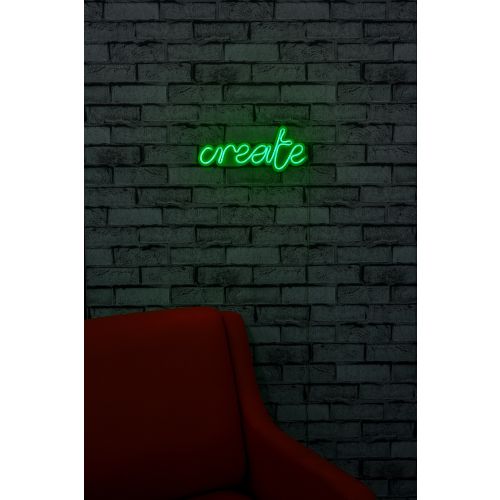 Wallity Ukrasna plastična LED rasvjeta, Create - Green slika 12