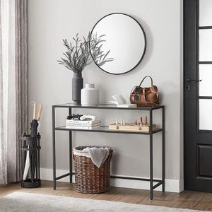By-4 - Crni Transparentni Komoda