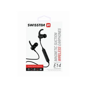 SWISSTEN slušalice Bluetooth, mikrofon, Handsfree, In-ear, crne ACTIVE