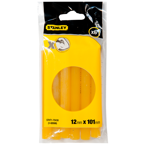 Stanley stht1-70438 štapići ljepila u boji 6 kom 12 mm x 101 mm  slika 1