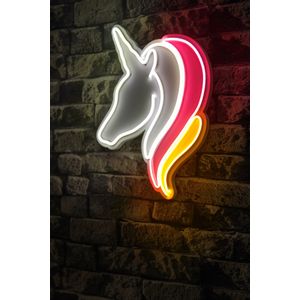 Wallity Ukrasna plastična LED rasvjeta, Unicorn