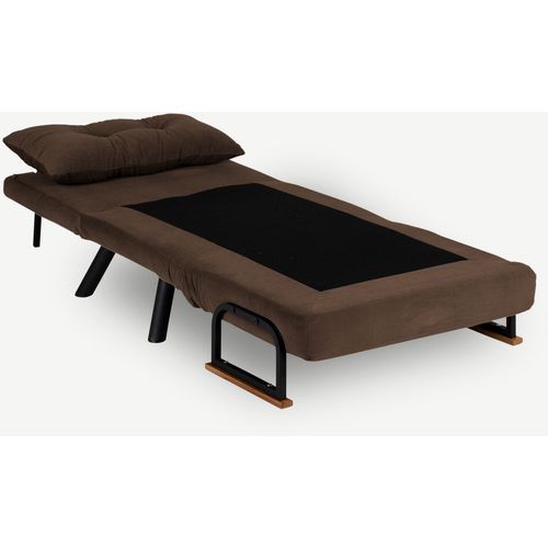 Atelier Del Sofa Sando Single - Brown Brown 1-Seat Sofa-Bed slika 4