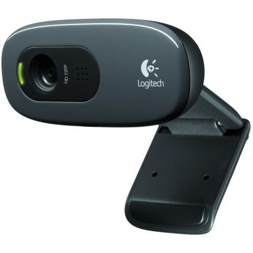 Logitech C270 HD web kamera, 720p, kvačica slika 1