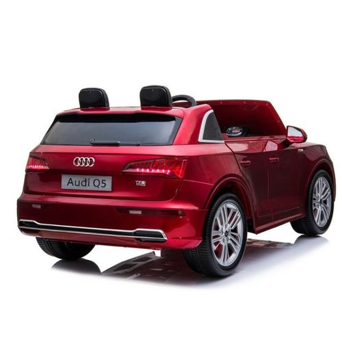 Licencirani Audi Q5 dvosjed crveni lakirani - auto na akumulator slika 4