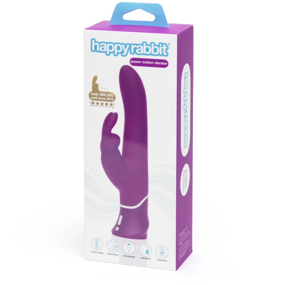 Happy Rabbit - Curve Power Motion Rabbit Vibrator Ljubičasta slika 7