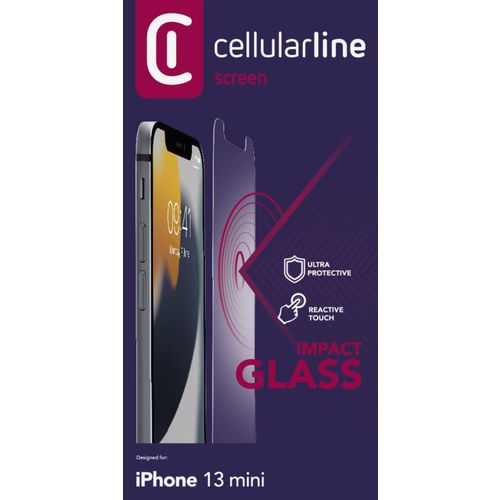 Cellularline zaštitno staklo za Iphone 13 mini slika 3