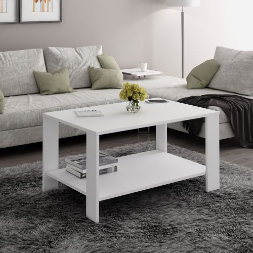 Midi Orta - White White Coffee Table slika 2