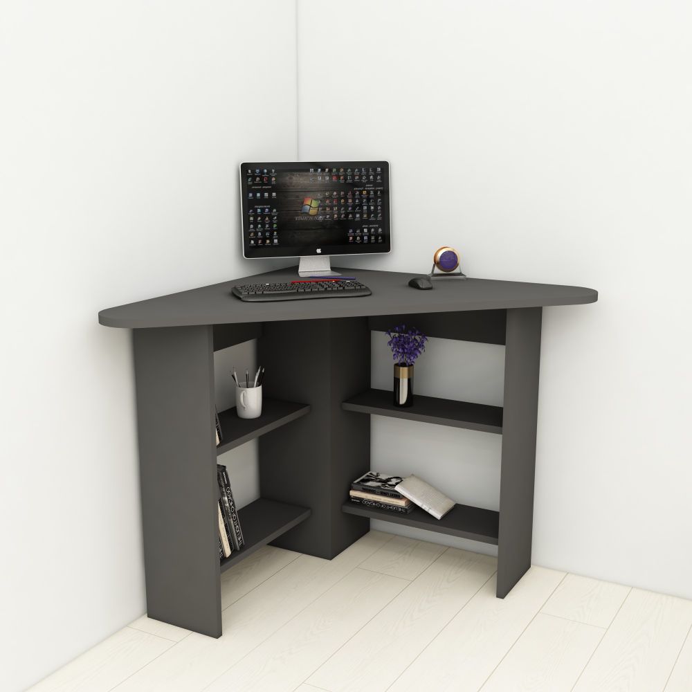 Corner - antracitni radni sto slika 2