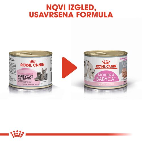 ROYAL CANIN FHN Baby Cat, konzerva za mačiće do 4 mjeseca, potpuna i uravnotežena hrana za mačke, mousse, 12x195 g slika 2