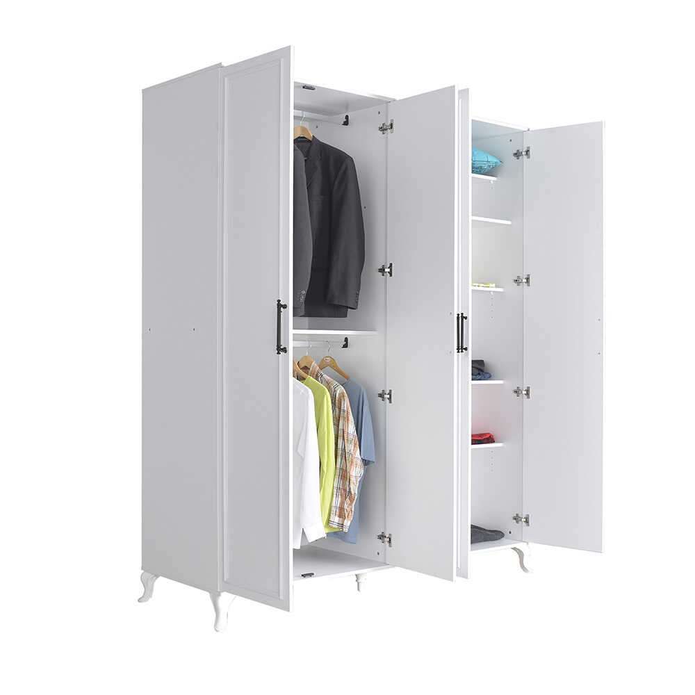 Grd-1040-Dd-3 White Wardrobe slika 3