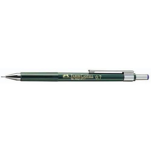 Tehnička olovka Faber Castell, TK-Fine 9717 136700, 0,7 mm, zelena slika 2