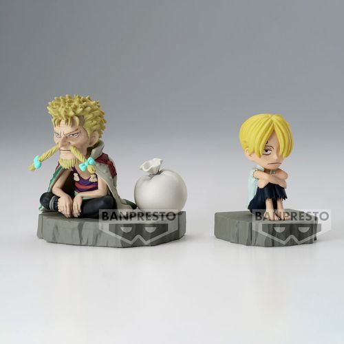 One Piece World Collectable Stories Sanji i Zeff figura 6cm slika 3