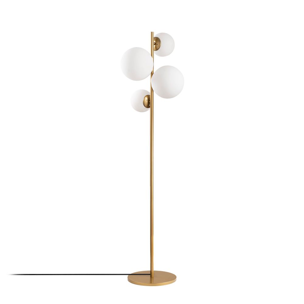 Fazli - 10523 Crna Antik Lampa za Pod slika 5