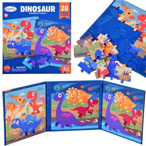 Magnetne puzzle - Dinosaur