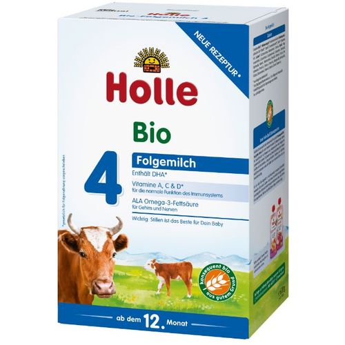Holle formula 4 kravlja za djecu 1-3god 600g slika 1