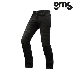 Pantalone - hlače - farmerke za motor GMS Viper - Crne vel.36/30