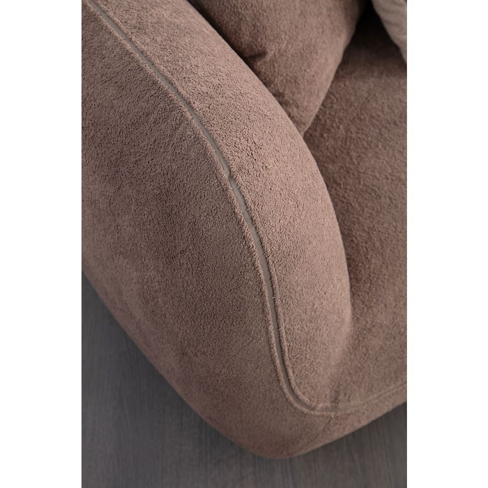 Ugaona sofa Pavia Corner 1 (L1,5+Chl Desno) - smeđa boja slika 6