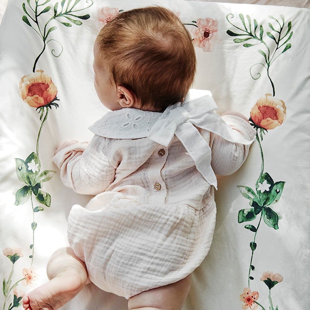 Elodie Siperak za bebe DryBib, Embroidery Anglaise slika 3