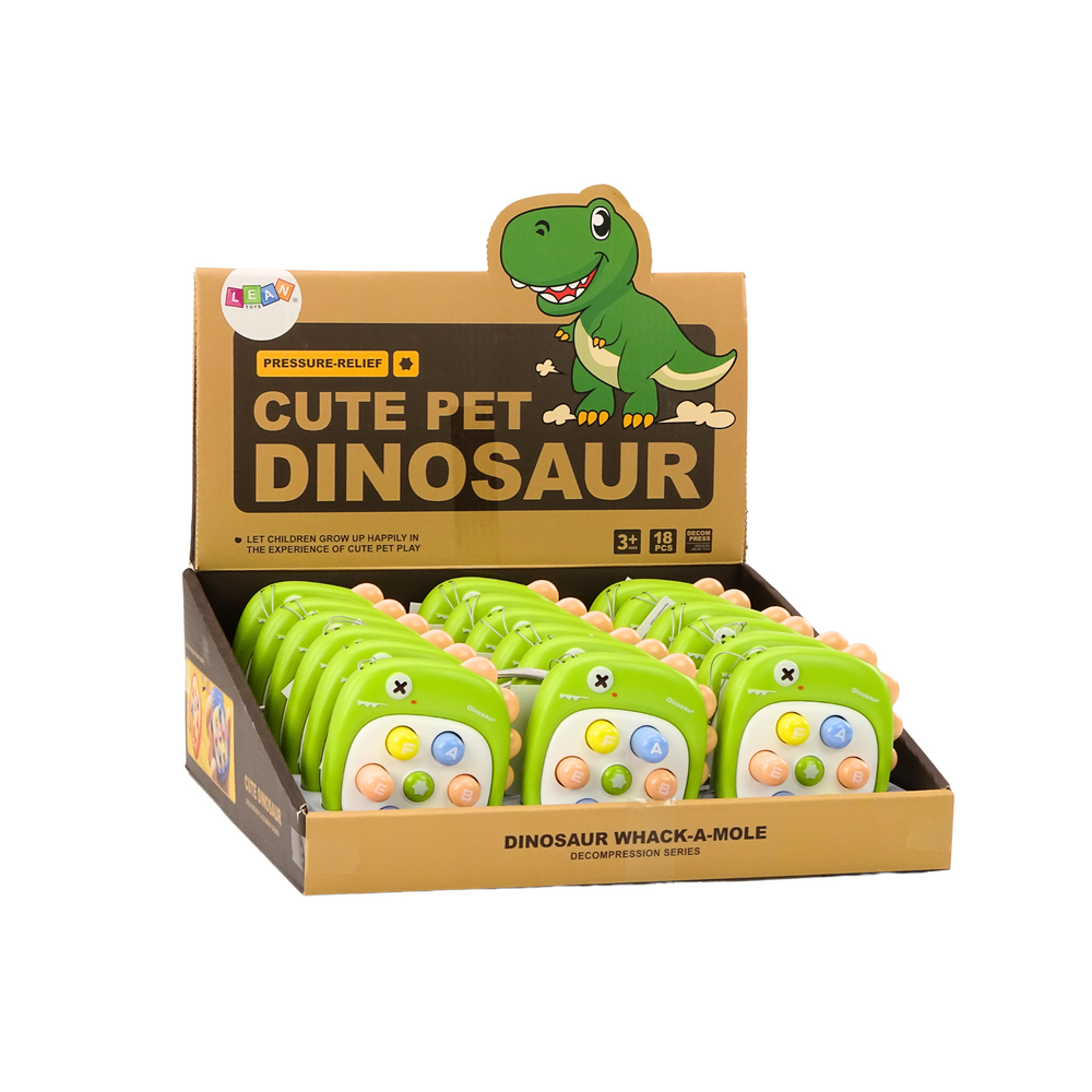 Arkadna igra pogodi gumb dinosaur zeleni slika 3