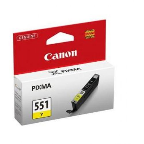 Tinta Canon CLI-551, yellow, 344 str. / 7 ml slika 1