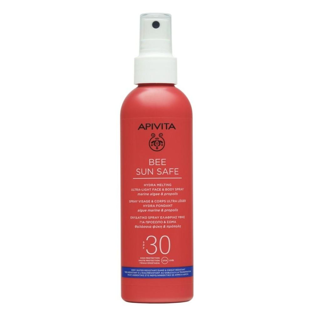 Apivita Sun Body Oil Spf30 200ml slika 1
