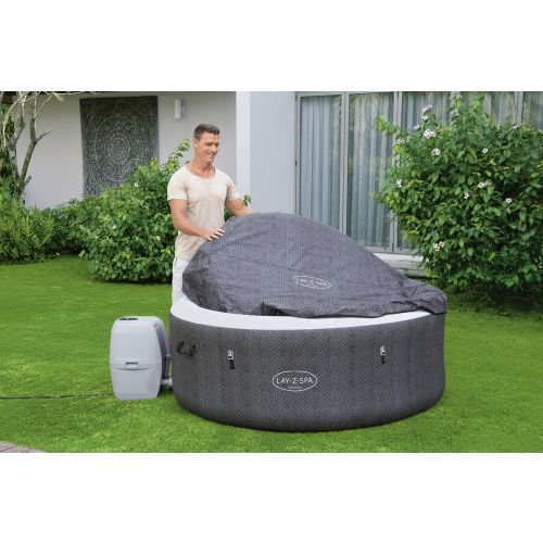 Masažni bazen-Jacuzzi na napuhavanje Bestway Lay-Z-Spa Miami 180*66cm - crni slika 10