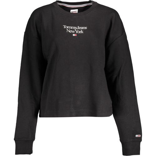 TOMMY HILFIGER SWEATSHIRT WITHOUT ZIP WOMEN BLACK slika 1