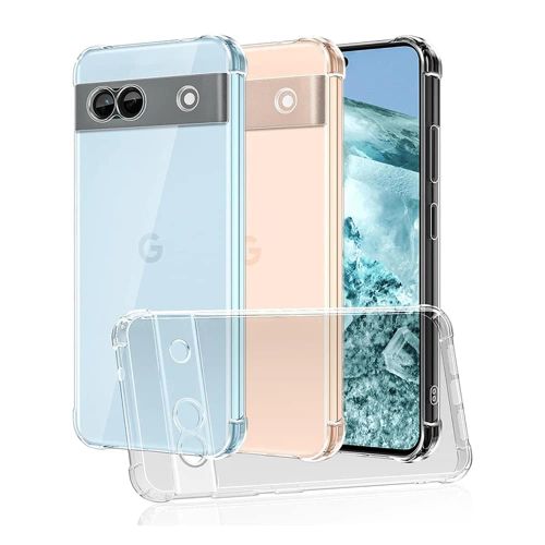 Techsuit Shockproof Clear Silicone prozirna maskica otporna na udarce za Google Pixel 9 Pro slika 1