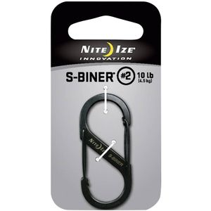 NITE Ize NI-SB2-03-01 karabiner  S-Biner Gr. 2  50 mm x 22 mm  1 St.