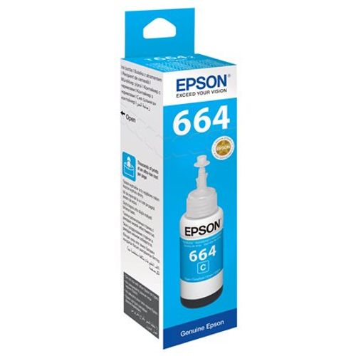 EPSON T6642 CYAN INK BOTTLE 70ML C13T66424A slika 1