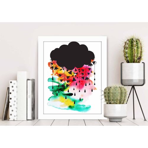 BCT-018 Multicolor Decorative Framed MDF Painting slika 1