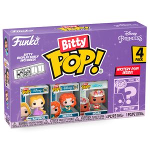 Blister 4 figure Bitty POP Disney Princeza Rapunzel