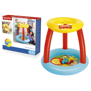 Bazen na napuhavanje s krovom Fisher-Price Bestway 89x89x84 cm