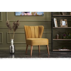 Layla - Gold Gold Wing Chair