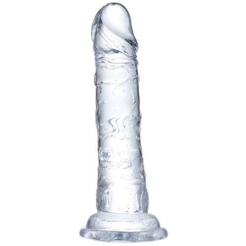 Glazed realistični prozirni dildo 19cm ili 21,5cm slika 13