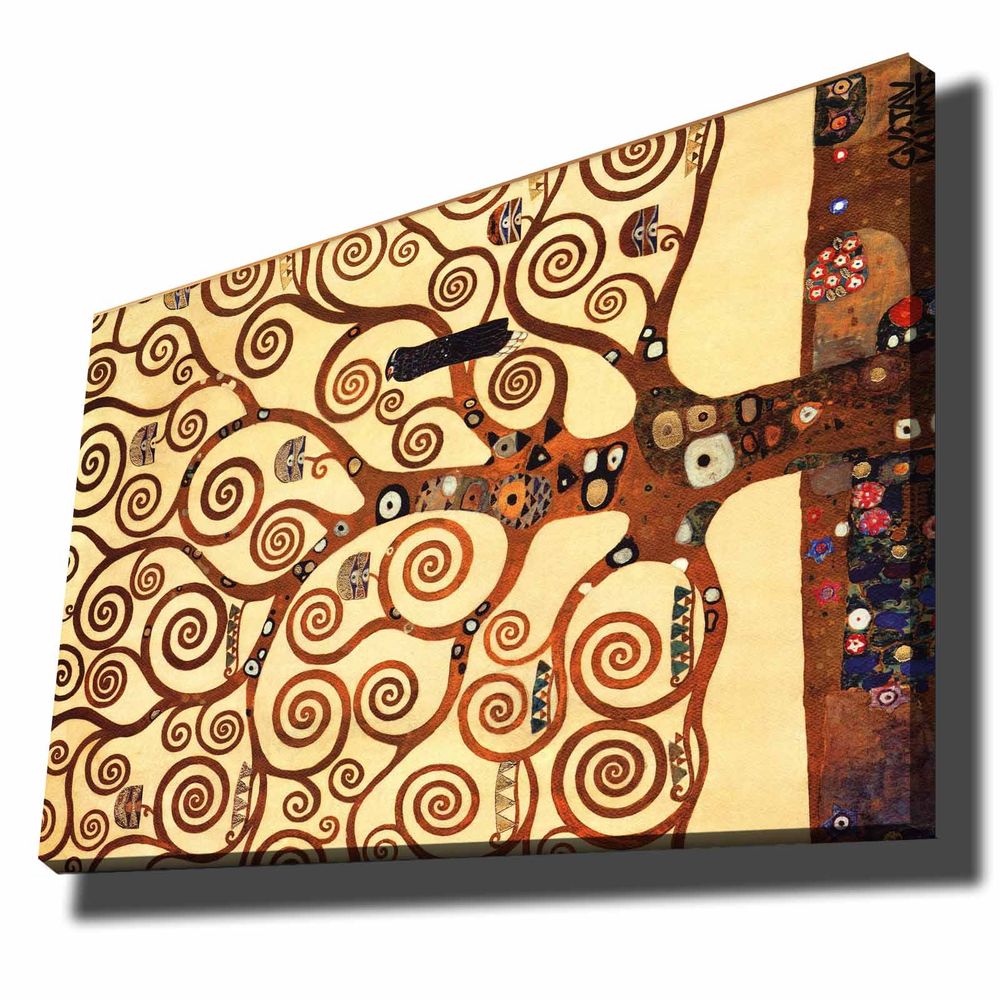 Dekorativna Platnena Slika - Multikolor, Inspiracija Klimt, 70x100cm slika 2