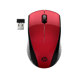 HP Mouse 220 Red WL, 7KX10AA